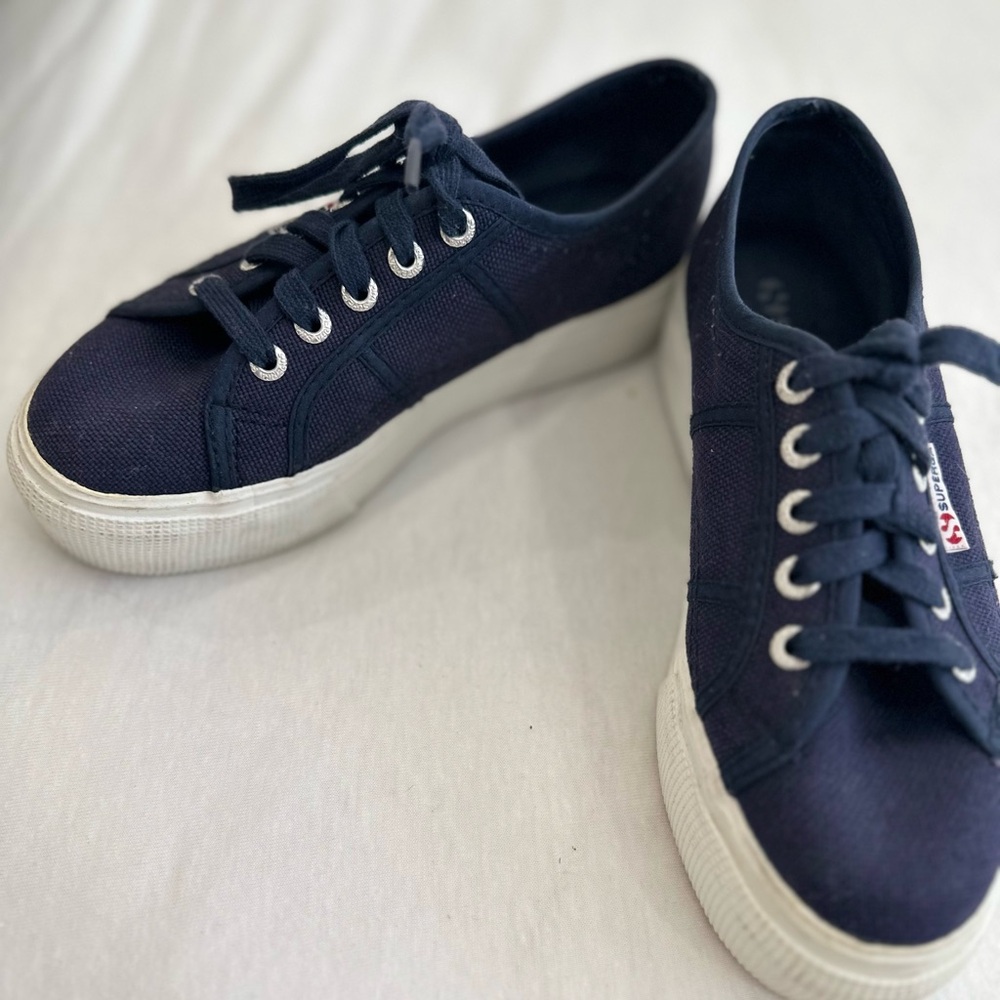 Superga 2750 COTU classic sneaked blue.